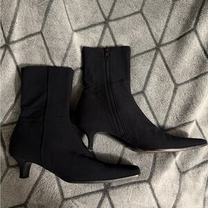 Prada Vintage Black Ankle Booties